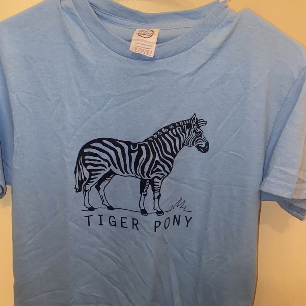 Funny tiger pony t shirt